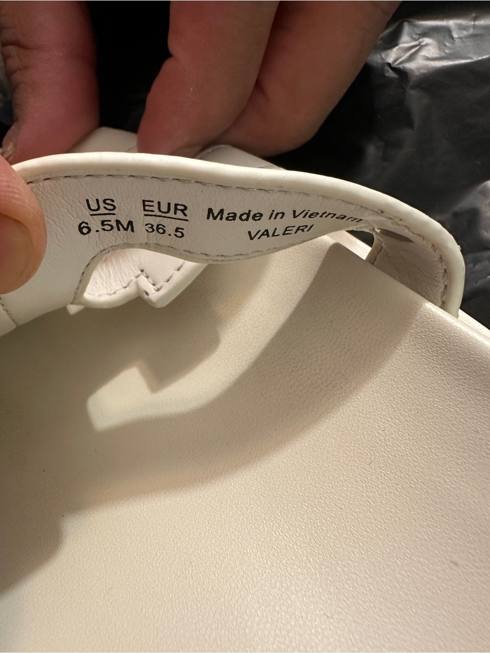 Sam Edelman New York Valeri White Leather Sandal Size 6.5M - Picture 8 of 8